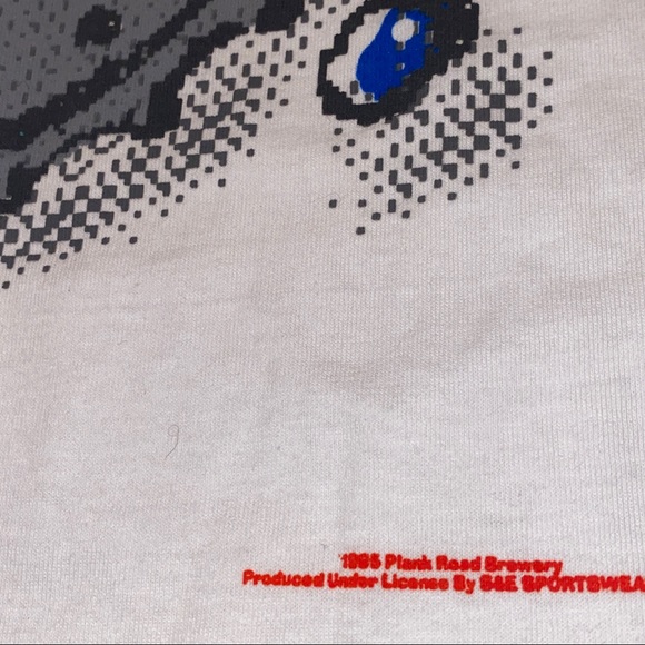 Vintage 1995 Red Dog Malt Liquor Beer Shirt + Hat Bundle - Picture 5 of 6